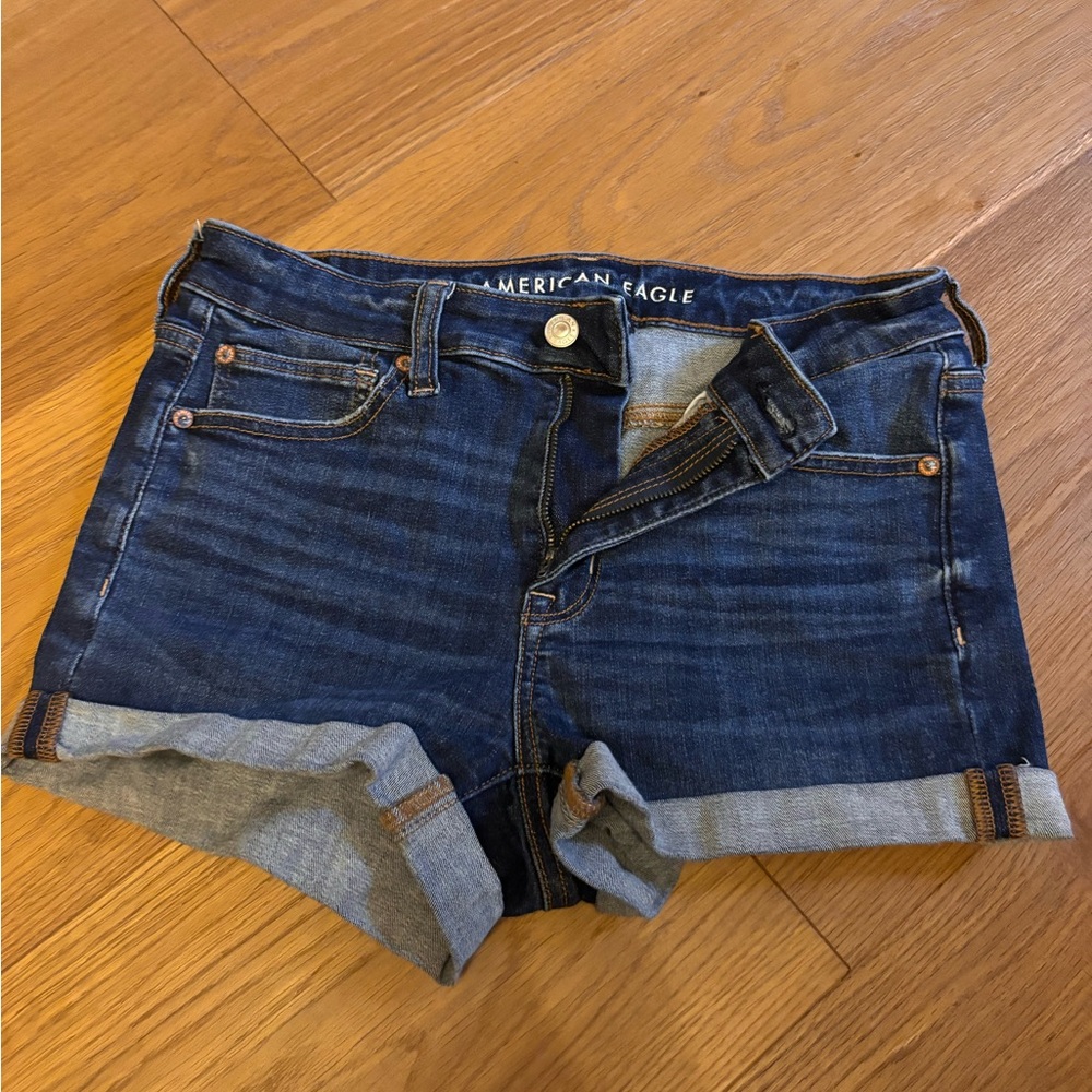 american eagle next level stretch jean shorts